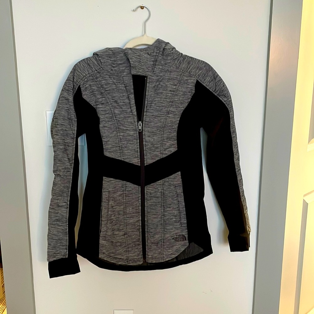 Northface long jacket. Lightly lined with down.